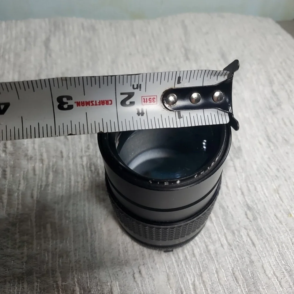 Focal 135mm f/2.8‎ MC Auto Lens Minolta MD Mount Black Vtg Japan Telephoto Prime